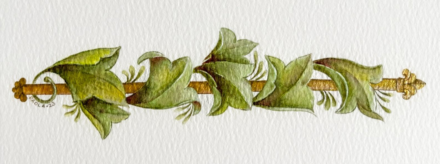 DRAWING & PAINTING ACANTHUS DESIGNS