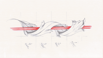 DRAWING & PAINTING ACANTHUS DESIGNS