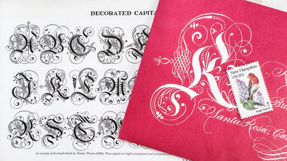 Decorated Initials: THOMAS WESTERN INSPIRED