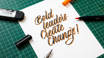 SIGNATURE  BRUSH CALLIGRAPHY