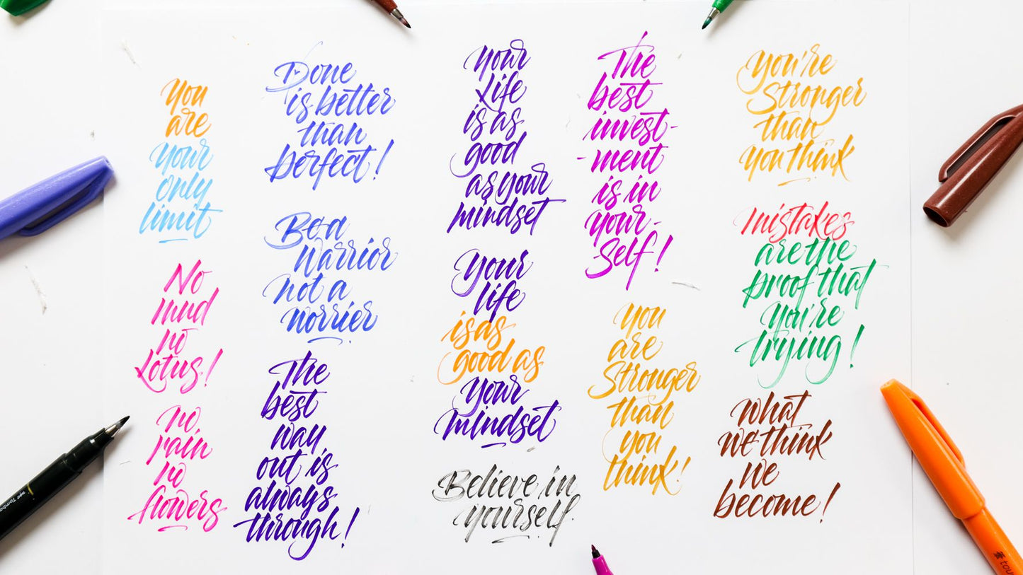 SIGNATURE  BRUSH CALLIGRAPHY