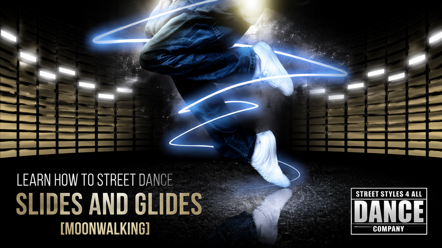 Learn how to street dance - Slides and Glides (Moonwallking)