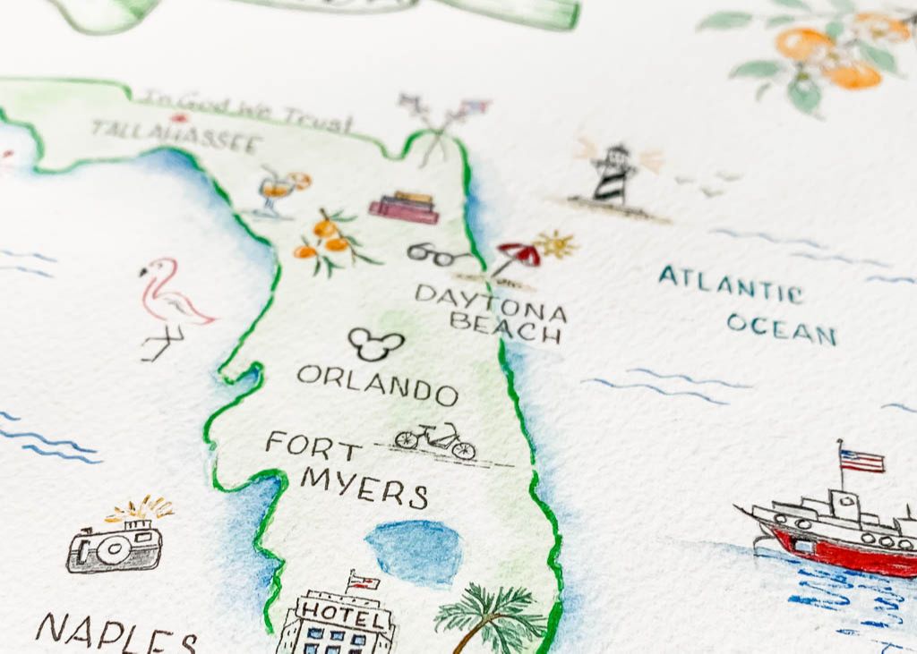 WATERCOLOR MAPS