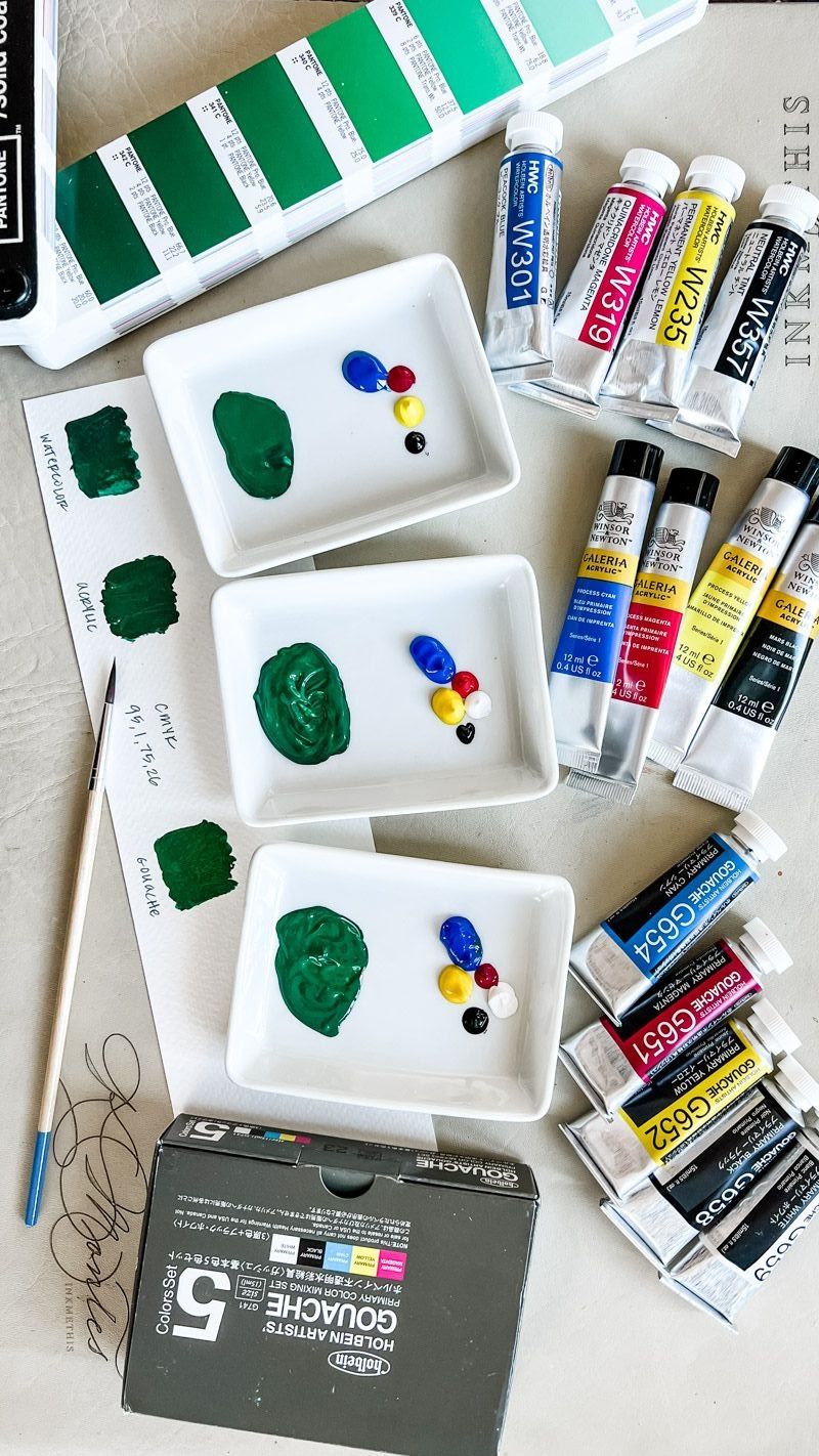 UNLOCKING THE CMYK FORMULA: INK MIXING AND COLOR MATCHING